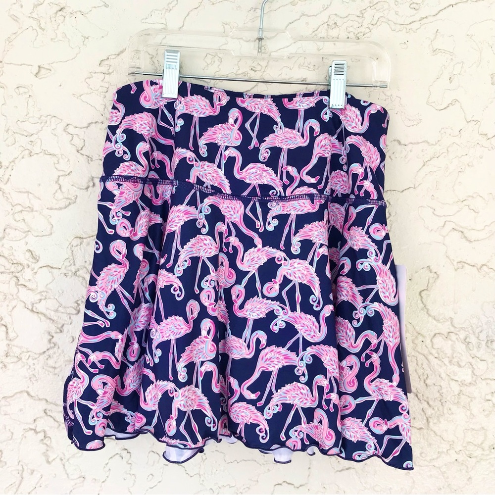 ✨NWT Gottex Sport Golf/Tennis Flamingo Skort, SzS